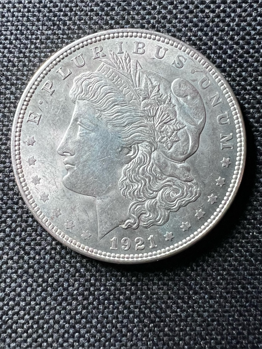 1921 Morgan Silver Dollar - Classic American Coin